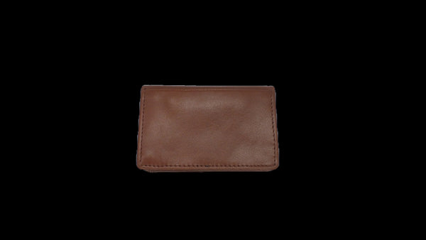 Bifold Pouch Wallet - Glazed Buffalo Calf Leather