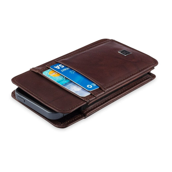 Phone Wallet Medium - Buffalo Calf Crunch Leather