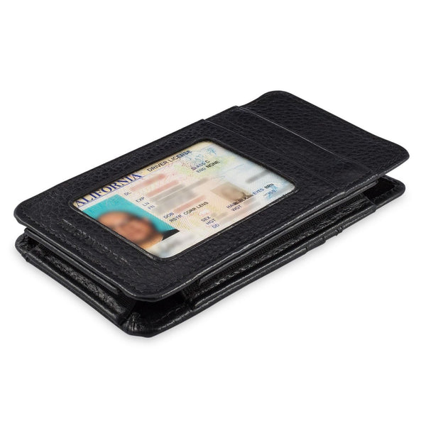 Phone Wallet Large - Pebble Cowhide Leather