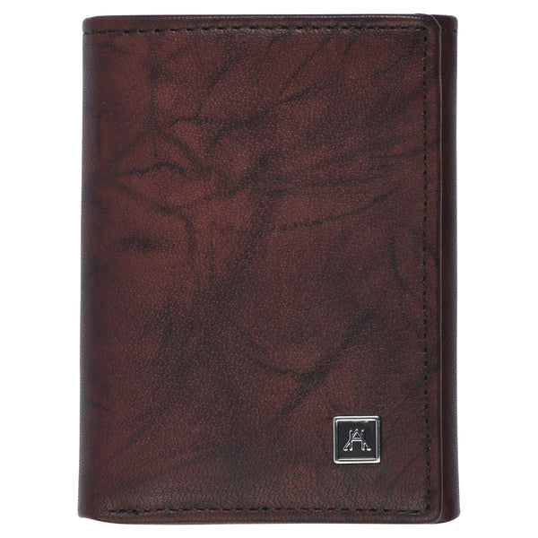 Threefold Wallet - Buffalo Calf Crunch Leather
